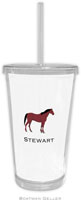 Boatman Geller - Create-Your-Own Personalized Beverage Tumblers (Horse)