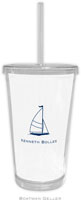 Boatman Geller - Create-Your-Own Personalized Beverage Tumblers (Sailboat Classic)