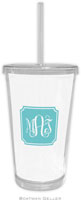 Boatman Geller - Create-Your-Own Personalized Beverage Tumblers (Solid Inset Round Corners Preset)