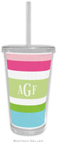 Boatman Geller - Personalized Beverage Tumblers (Espadrille Preppy)