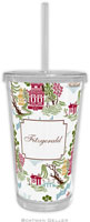 Boatman Geller - Personalized Beverage Tumblers (Chinoiserie Autumn)