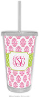 Boatman Geller - Personalized Beverage Tumblers (Beti Pink)