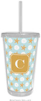 Boatman Geller - Personalized Beverage Tumblers (Seashore Preset)