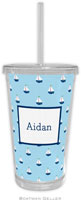 Boatman Geller - Personalized Beverage Tumblers (Little Sailboat)