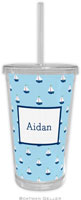 Boatman Geller - Personalized Beverage Tumblers (Little Sailboat)