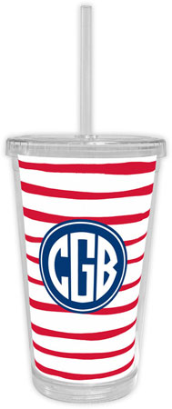 Boatman Geller - Create-Your-Own Beverage Tumblers (Brush Stripe)