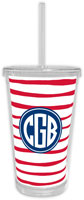 Boatman Geller - Create-Your-Own Beverage Tumblers (Brush Stripe)