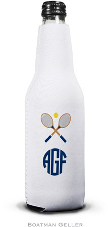 Boatman Geller - Create-Your-Own Personalized Bottle Koozies (Crossed Racquets) Boatman Geller - Create-Your-Own Personalized Bottle Koozies (Crossed Racquets)