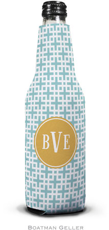 Boatman Geller - Personalized Bottle Koozies (Lattice Slate Preset) Boatman Geller - Personalized Bottle Koozies (Lattice Slate Preset)