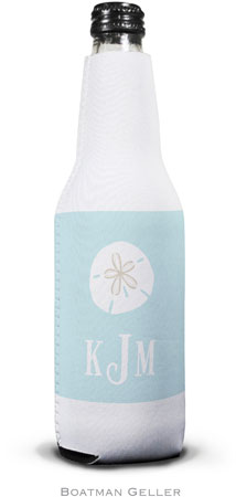 Personalized Bottle Koozies by Boatman Geller (Sand Dollar)