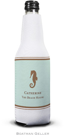 Personalized Bottle Koozies by Boatman Geller (Seahorse) Personalized Bottle Koozies by Boatman Geller (Seahorse)