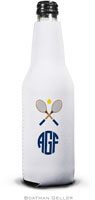 Create-Your-Own Personalized Bottle Koozies by Boatman Geller (Crossed Racquets)