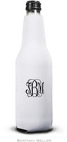 Personalized Bottle Koozies by Boatman Geller (Script Monogram)