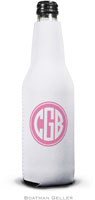 Create-Your-Own Personalized Bottle Koozies by Boatman Geller (Solid Inset Circle Preset)
