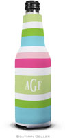 Personalized Bottle Koozies by Boatman Geller (Espadrille Preppy)