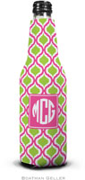 Personalized Bottle Koozies by Boatman Geller (Kate Raspberry & Lime Preset)