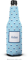 Personalized Bottle Koozies by Boatman Geller (Little Sailboat)