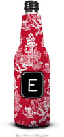Boatman Geller - Personalized Bottle Koozies (Chinoiserie Red Preset)