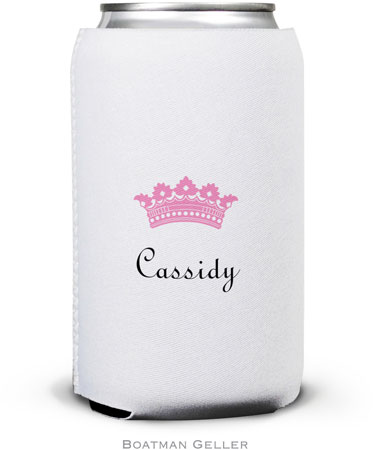 Create-Your-Own Personalized Can Koozies by Boatman Geller (Princess Crown)