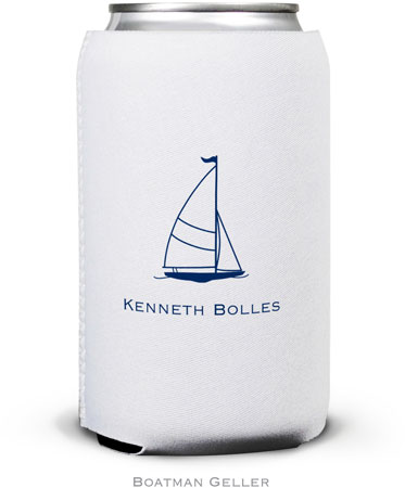 Create-Your-Own Personalized Can Koozies by Boatman Geller (Sailboat Classic)