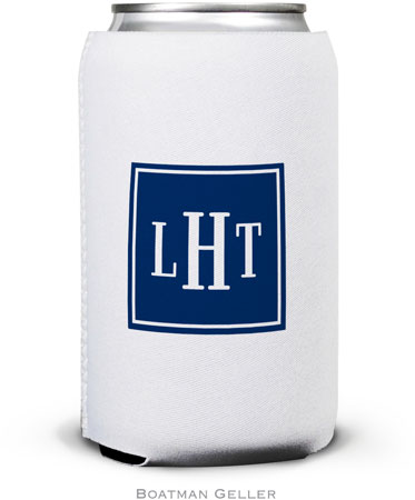 Create-Your-Own Personalized Can Koozies by Boatman Geller (Solid Inset Square Preset)
