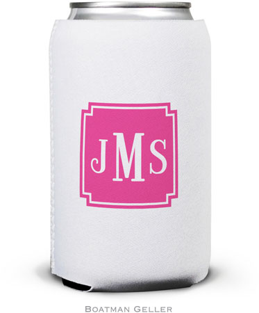 Create-Your-Own Personalized Can Koozies by Boatman Geller (Solid Inset Square Corners Preset)