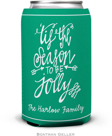 Personalized Can Koozies by Boatman Geller (Tis the Season)