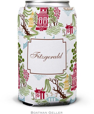 Boatman Geller - Personalized Can Koozies (Chinoiserie Autumn)