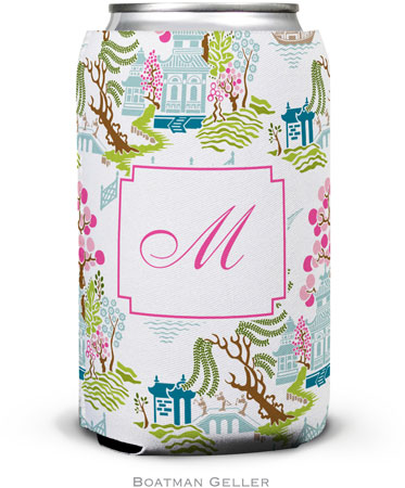 Boatman Geller - Personalized Can Koozies (Chinoiserie Spring)
