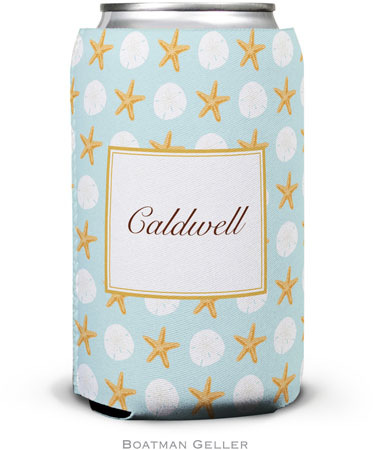 Personalized Can Koozies by Boatman Geller (Seashore)