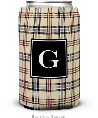 Boatman Geller - Personalized Can Koozies (Town Plaid Preset) Boatman Geller - Personalized Can Koozies (Town Plaid Preset)