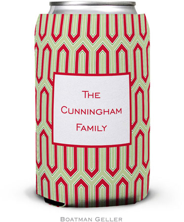 Personalized Can Koozies by Boatman Geller (Blaine Cherry)
