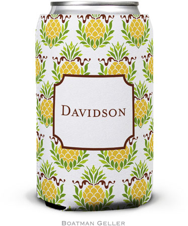Personalized Can Koozies by Boatman Geller (Pineapple Repeat) Personalized Can Koozies by Boatman Geller (Pineapple Repeat)