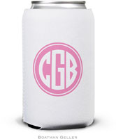 Create-Your-Own Personalized Can Koozies by Boatman Geller (Solid Inset Circle Preset)
