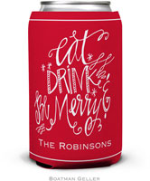 Personalized Can Koozies by Boatman Geller (Eat Drink Be Merry)
