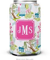 Personalized Can Koozies by Boatman Geller (Chinoiserie Spring Preset)