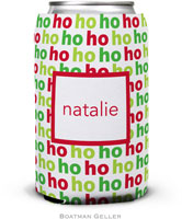 Personalized Can Koozies by Boatman Geller (Ho Ho Ho)