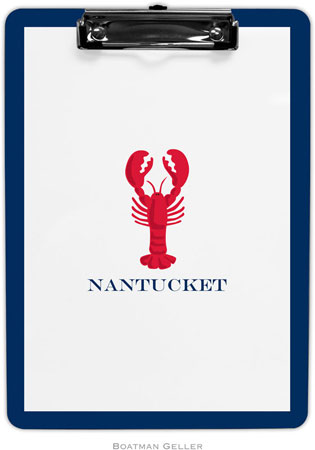 Boatman Geller - Create-Your-Own Personalized Clipboards (Lobster) Boatman Geller - Create-Your-Own Personalized Clipboards (Lobster)