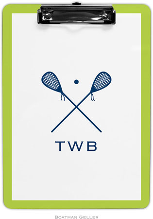 Boatman Geller - Create-Your-Own Personalized Clipboards (Lacrosse)