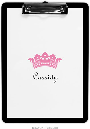 Boatman Geller - Create-Your-Own Personalized Clipboards (Princess Crown) Boatman Geller - Create-Your-Own Personalized Clipboards (Princess Crown)