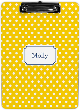 Boatman Geller - Create-Your-Own Clipboards (Polka Dot)