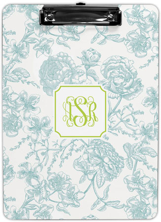 Boatman Geller - Create-Your-Own Clipboards (Floral Toile) Boatman Geller - Create-Your-Own Clipboards (Floral Toile)