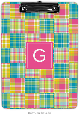 Boatman Geller - Personalized Clipboards (Madras Patch Bright Preset) Boatman Geller - Personalized Clipboards (Madras Patch Bright Preset)