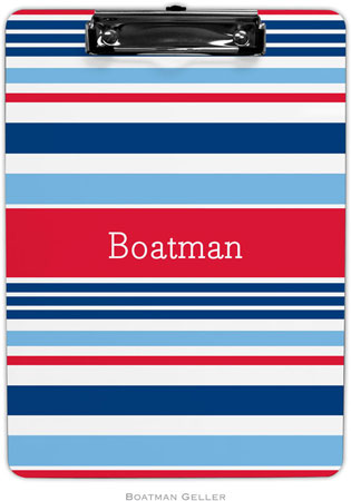 Boatman Geller - Personalized Clipboards (Espadrille Nautical) Boatman Geller - Personalized Clipboards (Espadrille Nautical)