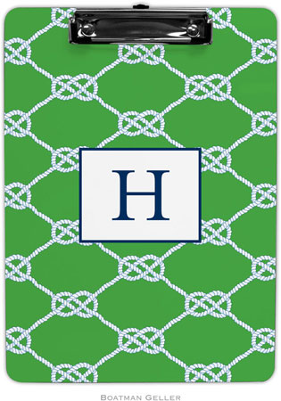 Boatman Geller - Personalized Clipboards (Nautical Knot Kelly) Boatman Geller - Personalized Clipboards (Nautical Knot Kelly)