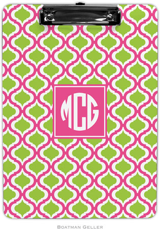 Boatman Geller - Personalized Clipboards (Kate Raspberry & Lime Preset) Boatman Geller - Personalized Clipboards (Kate Raspberry & Lime Preset)