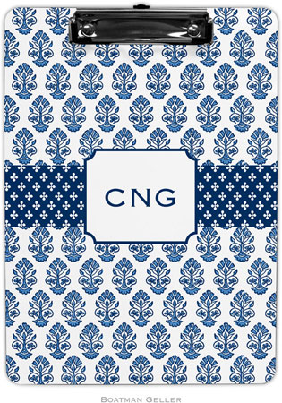 Boatman Geller - Personalized Clipboards (Beti Navy)