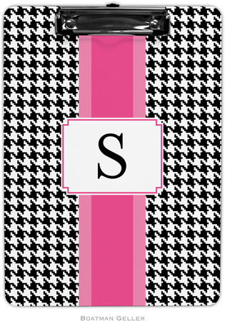 Boatman Geller - Personalized Clipboards (Alex Houndstooth Black) Boatman Geller - Personalized Clipboards (Alex Houndstooth Black)