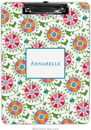 Boatman Geller - Personalized Clipboards (Suzani) Boatman Geller - Personalized Clipboards (Suzani)