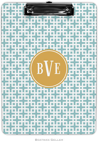 Boatman Geller - Personalized Clipboards (Lattice Slate Preset) Boatman Geller - Personalized Clipboards (Lattice Slate Preset)